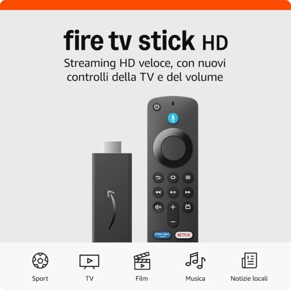 Amazon Fire TV Stick HD (Ultimo modello)