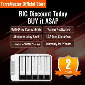 TerraMaster D5-300C USB3.0(5Gbps)