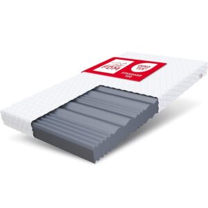 FDM LIVIA Materasso Singolo 80x200 cm Schiuma di Memoria Alto 11 cm Grado di Rigidità