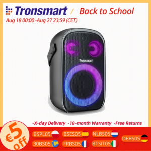 Altoparlante Tronsmart Halo 100 Altoparlante portatile Bluetooth per feste con sistema audio a 3 vie