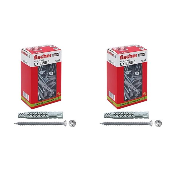 Fischer 50 Tasselli UX con vite