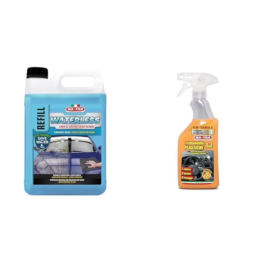 Ma-Fra - "Waterless Lava e Lucida Senza Acqua per Un Lavaggio a Secco Completo della Ma-Fra - "Waterless Lava e Lucida Senza Acqua per Un Lavaggio a Secco Completo della