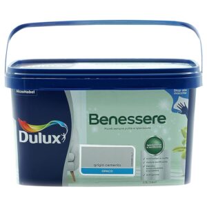 Dulux Benessere Pittura Colorata all'Acqua per Interni Superlavabile Anti Muffa Anti