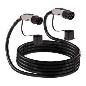 POLY POOL - PP2852 Caricabatterie Auto Elettrica - Connessione Trifase Cavo 2 a Tipo 2