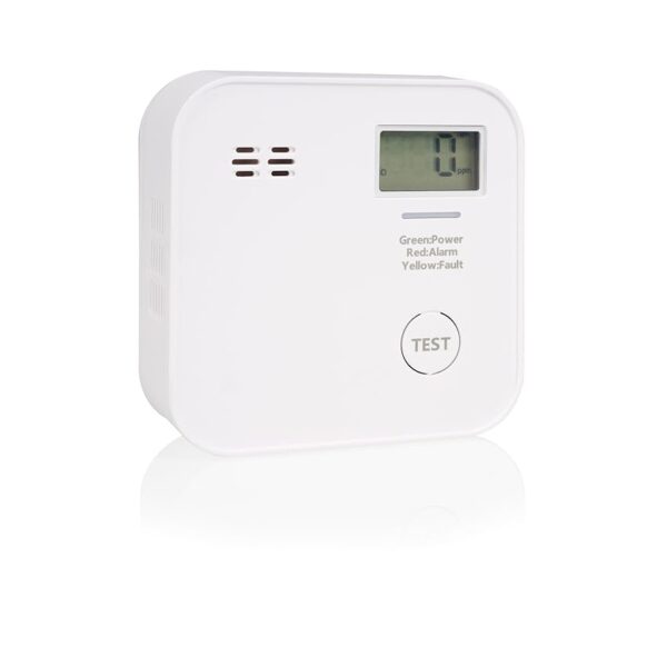 Smartwares Rilevatore di CO - Batteria da 10 anni - Display e indicatore LED