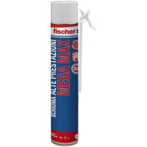 Fischer PU MEGA MAX 750 Schiuma Poliuretanica Manuale ad Alte Prestazioni