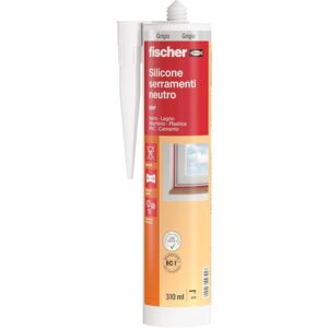 Fischer SNF Silicone Sigillante Legno Grigio