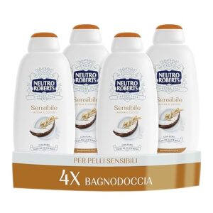 Neutro Roberts Bagnoschiuma Corpo Sensibile con Avena e Cocco