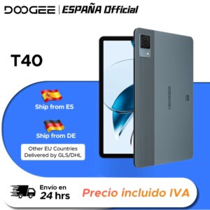 DOOGEE T40 Tablet Android 14 11 ''IPS 2.5K 8GB RAM 512GB ROM Helio G99 8580mAh 18W