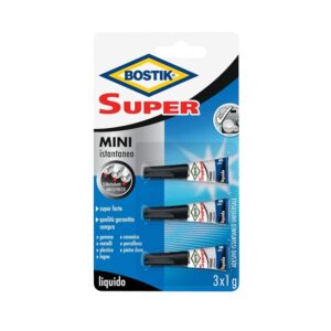 BOSTIK Colla Istantanea Universale Super Mini Blister 3 x 1 gr
