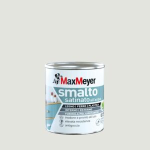 Maxmeyer Smalto All'Acqua Poliuretanico Satinato Bianco Ghiaccio 0