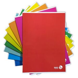 BM BeMore - Color Basic 0110604 - Quaderno Formato A4 - Rigatura 4 mm con Quadretti 4 mm
