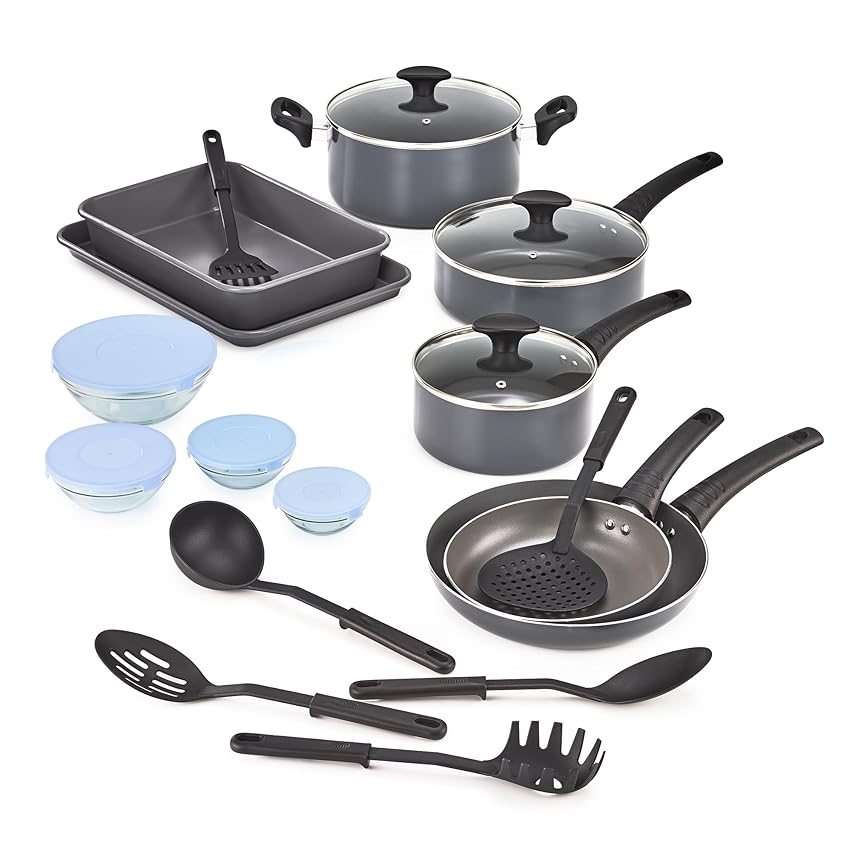 BELLA 17251 - Set di 21 pezzi Cook Bake and Store Kitchen Essentials BELLA 17251 - Set di 21 pezzi Cook Bake and Store Kitchen Essentials