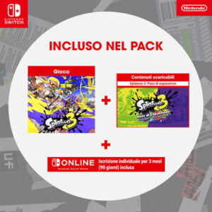 Splatoon 3 + pass di espansione + 3 mesi di NSO