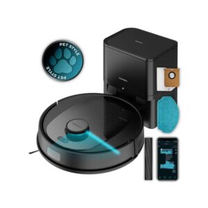 Cecotec Robot Aspirapolvere e Lavapavimenti Conga 7690 Immortal MAX Home M. Base Autovuotante.