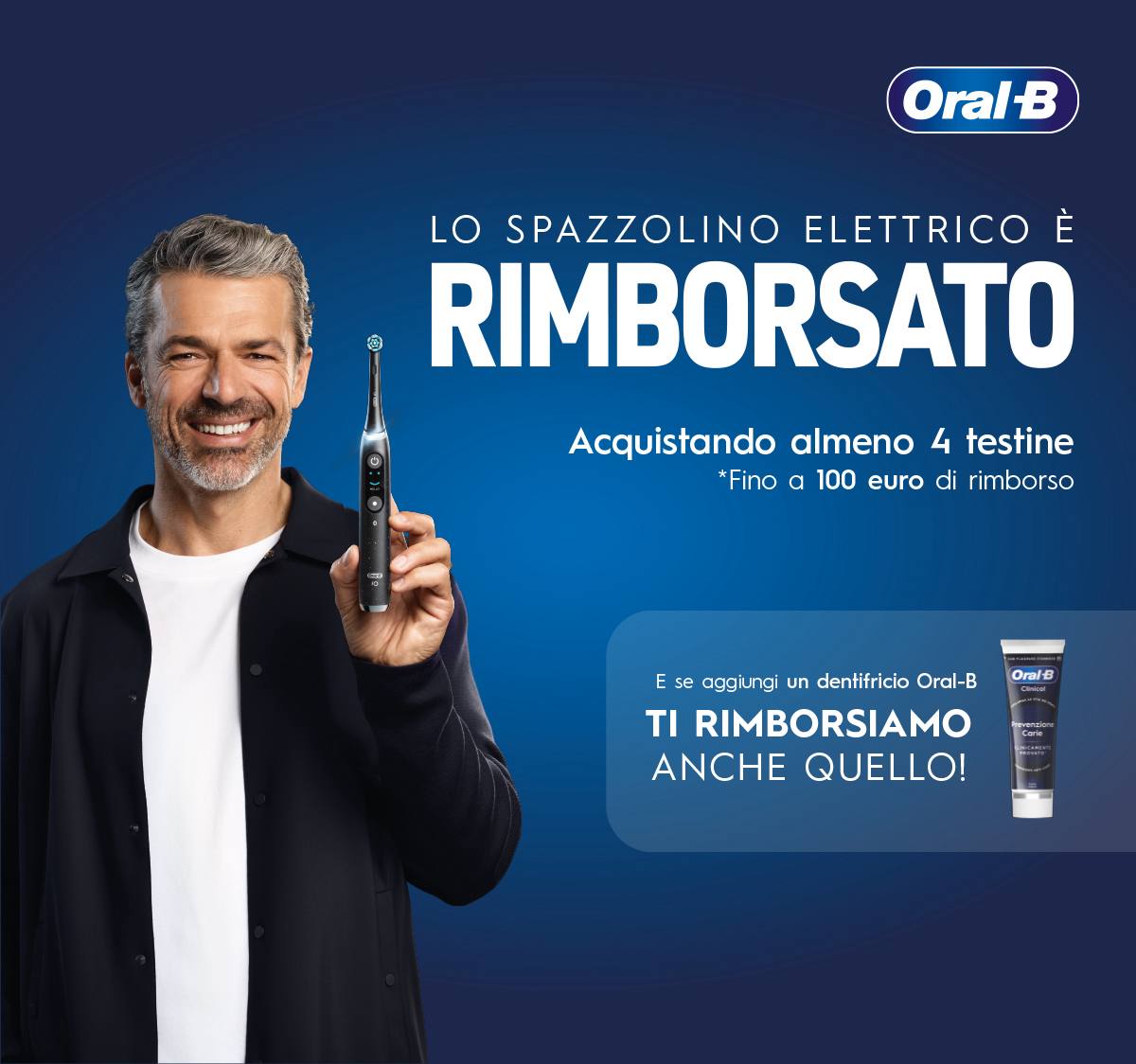 Cashback Fasce Oral-B – Per Te Cashback Fasce Oral-B – Per Te