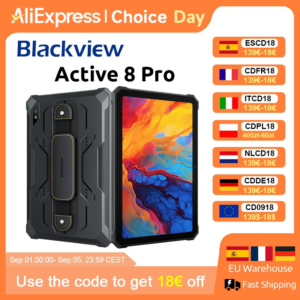 Blackview Active 8 Pro Tablet robuste Android 14 Display da 10