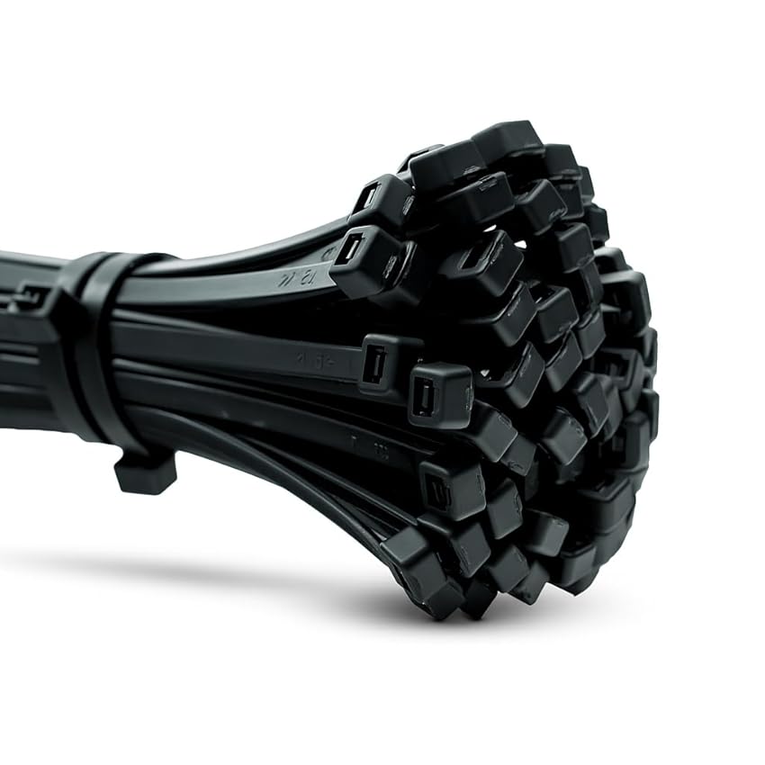 ERKO Fascette plastica nere 300 x 3