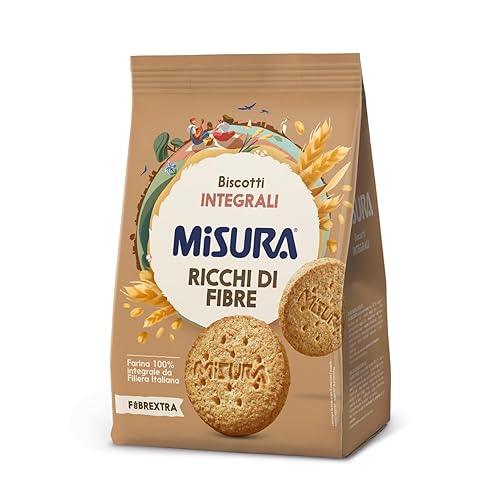 Misura Fibrextra Biscotti Integrali - 100% Farina Integrale Misura Fibrextra Biscotti Integrali - 100% Farina Integrale