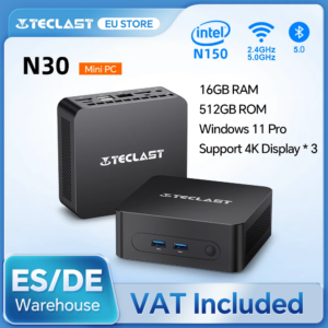 Teclast Mini PC N30 Intel N150 Windows 11 Pro 16 GB di RAM 512 GB di ROM Computer