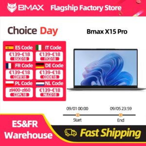 Bmax 15.6" X15 Pro 16Gb Ram 512Gb Ssd Intel N95 Cpu Windows 11 Notebook 1920*1080