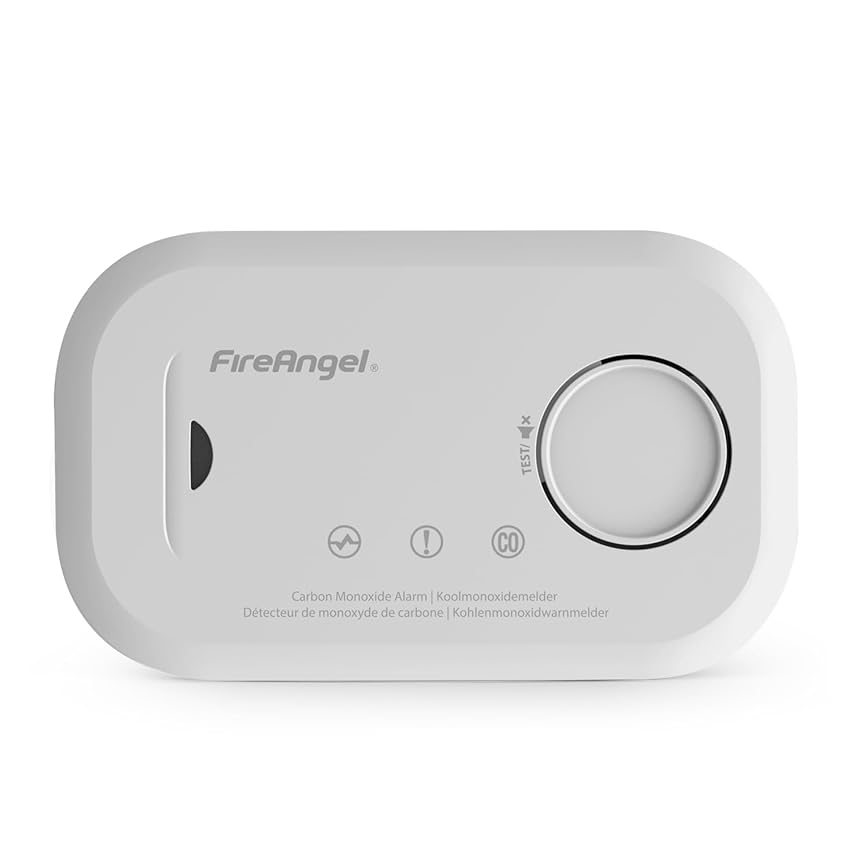 FireAngel Rilevatore Monossido di Carbonio – Rilevatore CO FA6813 10 Anni e Batterie FireAngel Rilevatore Monossido di Carbonio – Rilevatore CO FA6813 10 Anni e Batterie