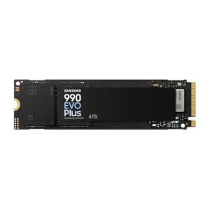 Samsung Memorie MZ-V9S4T0BW 990 EVO Plus SSD Interno da 4TB