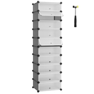 SONGMICS Scarpiera a 10 Scomparti