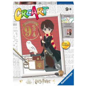 Ravensburger - Creart Serie D Harry Potter: Partenza Per Hogwarts | Kit Pittura Bambini