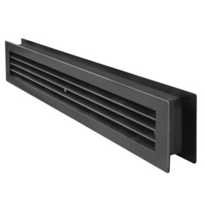 La Ventilazione PT489N Griglia di Ventilazione in Plastica Rettangolare 480x98 mm Telescopica