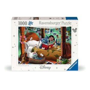 Ravensburger - Puzzle 1000 Pezzi Disney Lilo & Stitch | Puzzle Stitch Per Adulti E