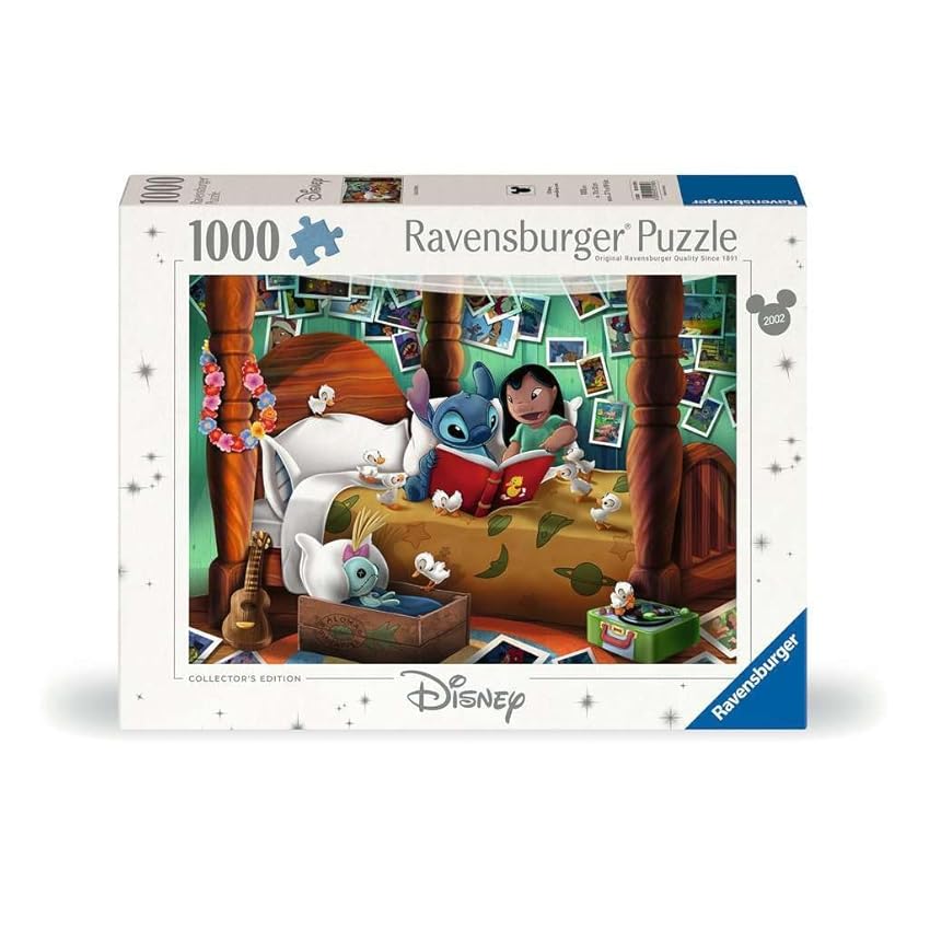 Ravensburger - Puzzle 1000 Pezzi Disney Lilo & Stitch | Puzzle Stitch Per Adulti E Ravensburger - Puzzle 1000 Pezzi Disney Lilo & Stitch | Puzzle Stitch Per Adulti E