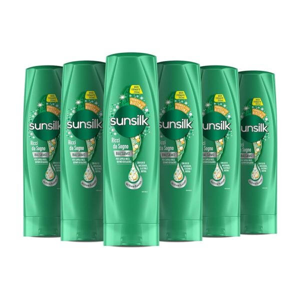 Sunsilk Balsamo Ricci 350ml(Confezione da 6)