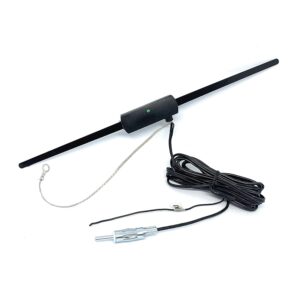 Sound Way Antenna Radio FM Amplificata a Baffo per Autoradio di Auto