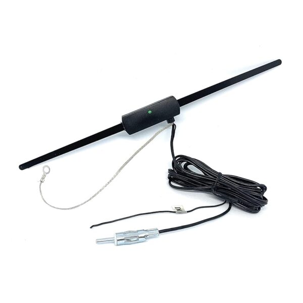 Sound Way Antenna Radio FM Amplificata a Baffo per Autoradio di Auto