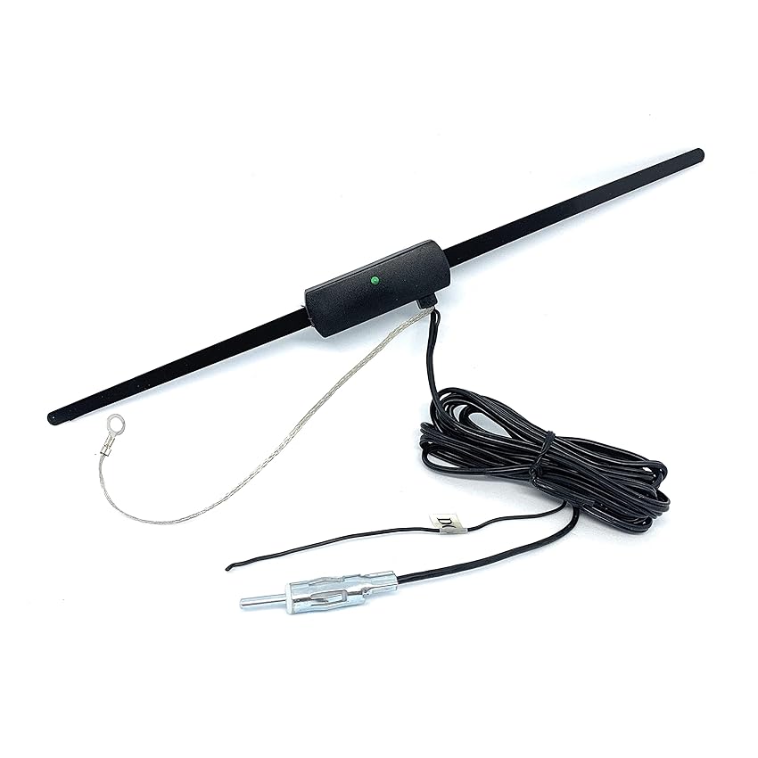 Sound Way Antenna Radio FM Amplificata a Baffo per Autoradio di Auto Sound Way Antenna Radio FM Amplificata a Baffo per Autoradio di Auto