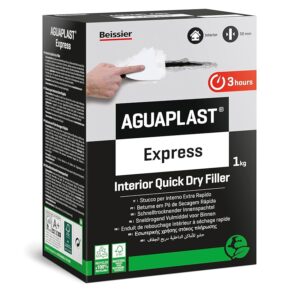AGUAPLAST Express stucco in polvere per rinnovamento di pareti piastrellate in ambienti
