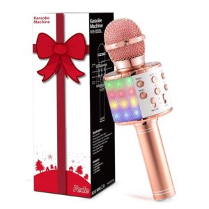 Fede Microfono Karaoke Bluetooth Wireless per Bambini
