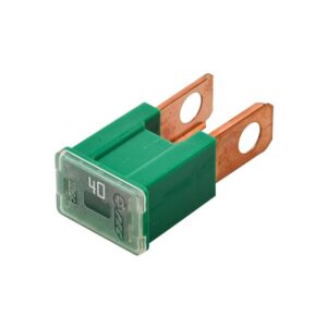HELLA Fusibile - Sicurezza blocco PAL serie 1 - 40A - verde - Spina: Maschio