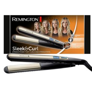 Remington Piastra Sleek & Curl - Ottimo per lisciare e modellare Ricci e Onde