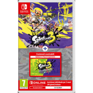 Splatoon 3 + pass di espansione + 3 mesi di NSO