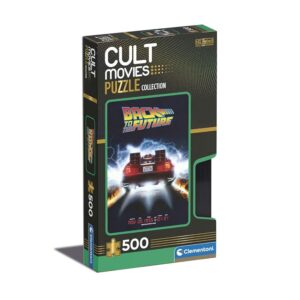 Clementoni - Puzzle Cult Movies Collection in 500 Pezzi del Film Ritorno al Futuro