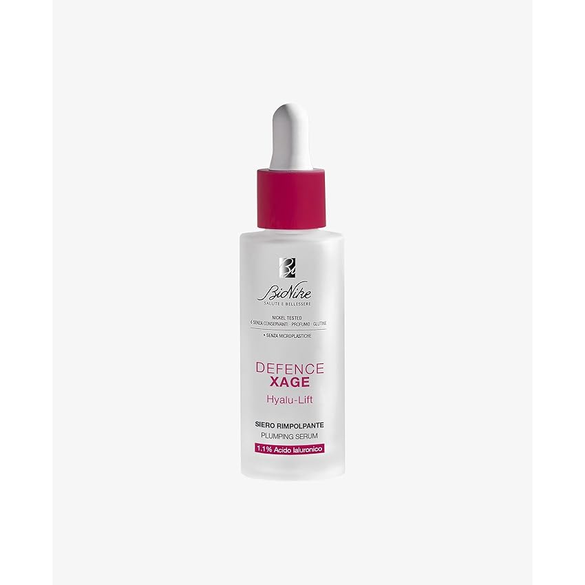 BioNike Defence XAGE - Hyalu-Lift Siero Viso Rimpolpante e Antirughe con Acido Ialuronico Idratante BioNike Defence XAGE - Hyalu-Lift Siero Viso Rimpolpante e Antirughe con Acido Ialuronico Idratante
