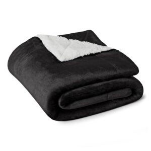 Amazon Basics Coperta Plaid in Pile Sherpa Reversibile per Divano