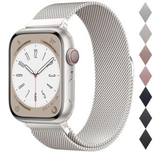OULUOQI Cinturino di ricambio compatibile con cinturino Apple Watch 41mm 40mm 38mm