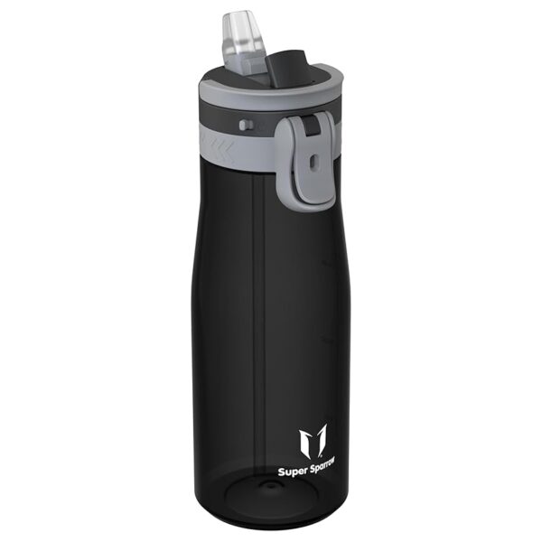 Sparrow Borraccia 1L - TouchFlow Bottiglia Senza BPA - Senza Perdite Borraccia Cannuccia