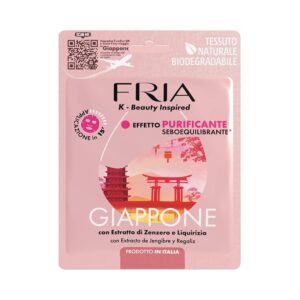 Fria K-Beauty Maschera Viso Giappone con estratto di Zenzero