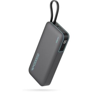 CUKTECH 45W 20000mAh Power Bank con Cavi Integrati