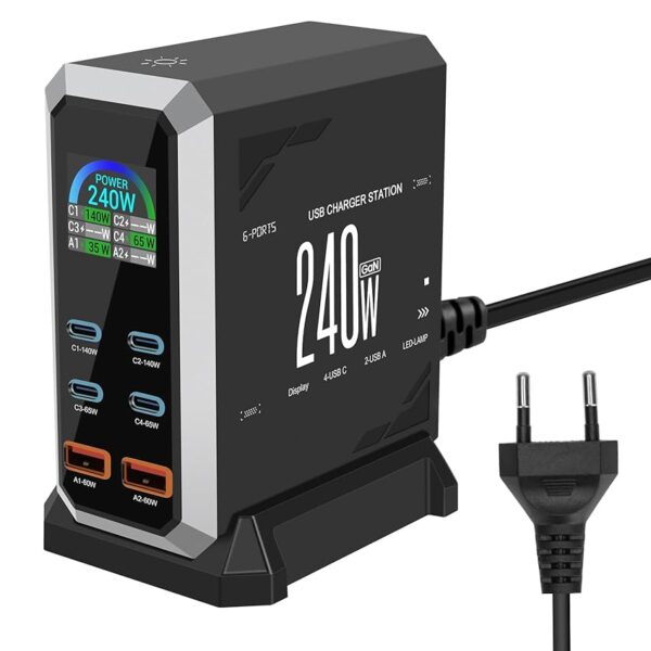 Caricatore USB C da 240 W