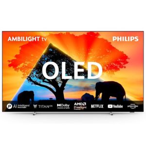 Philips Ambilight 55OLED769 4K OLED Smart TV - Display 55’’ con P5 AI Perfect Picture Ultra HD